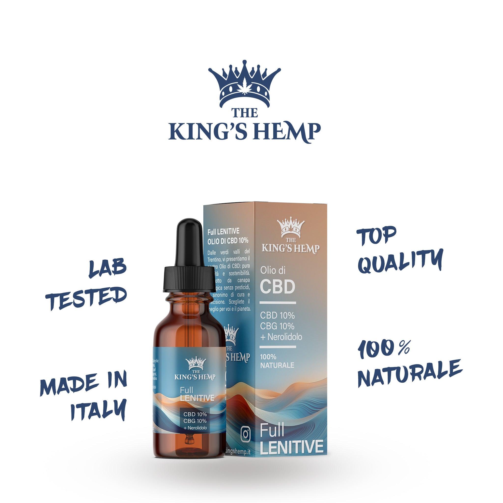 Olio di CBD FullLENITIVE 10%