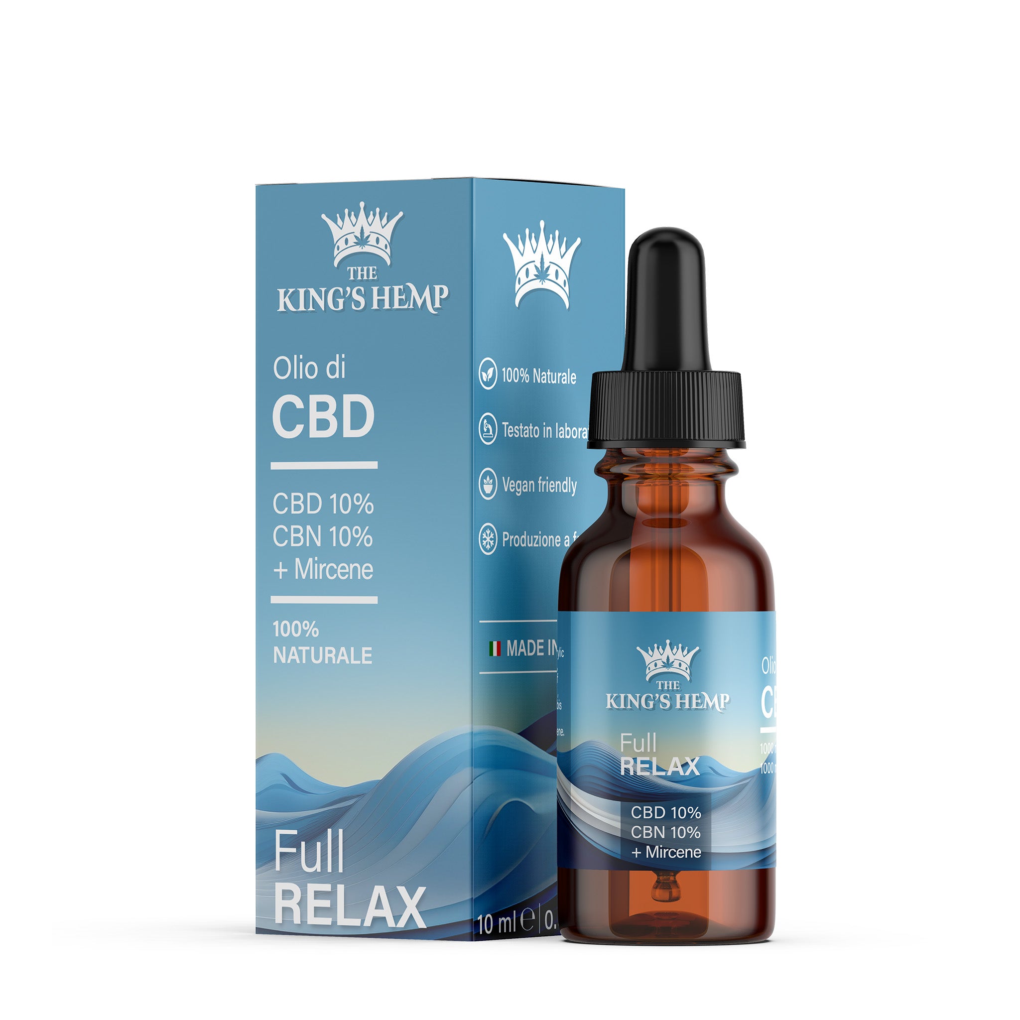 Olio di CBD FullRELAX 10%