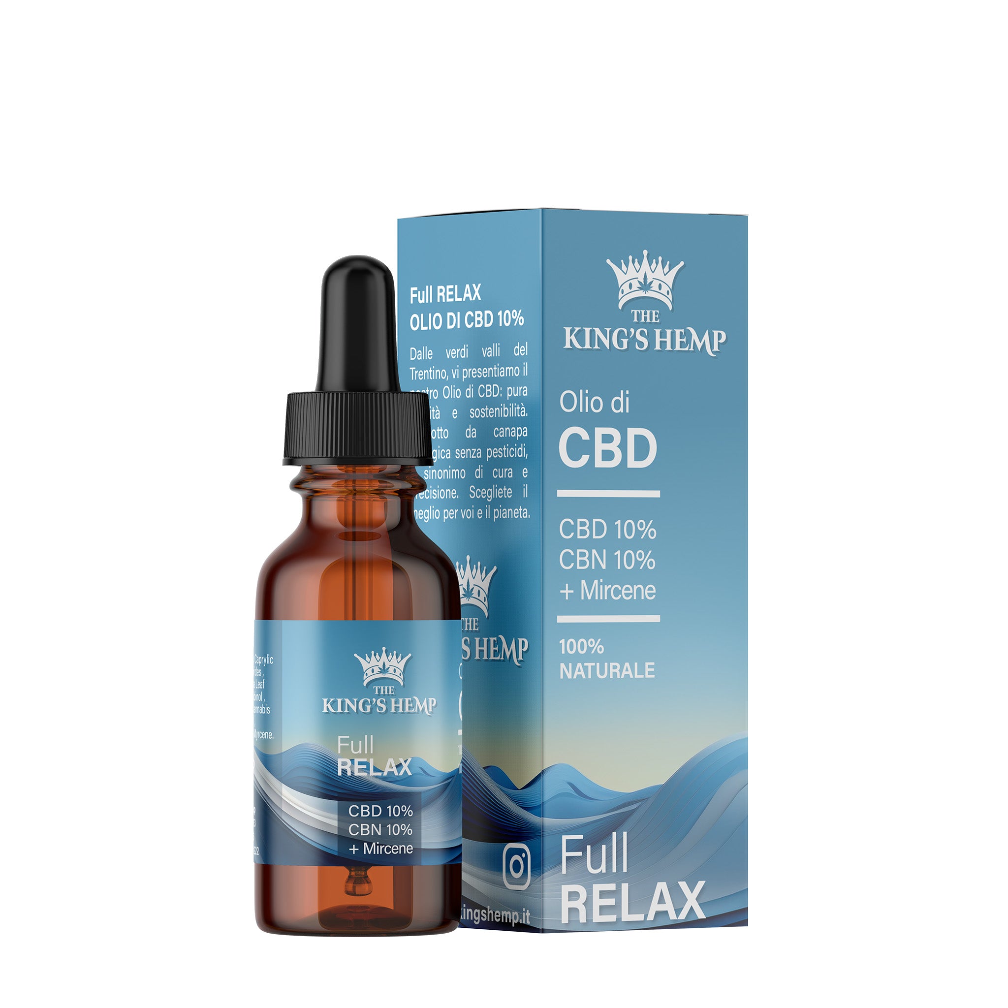 Olio di CBD FullRELAX 10%