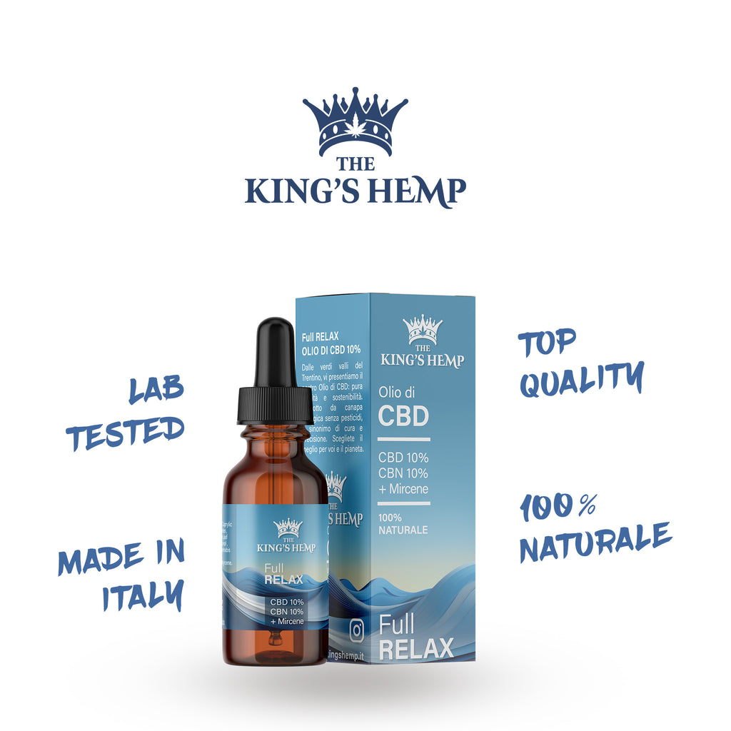 Olio di CBD FullRELAX 10%