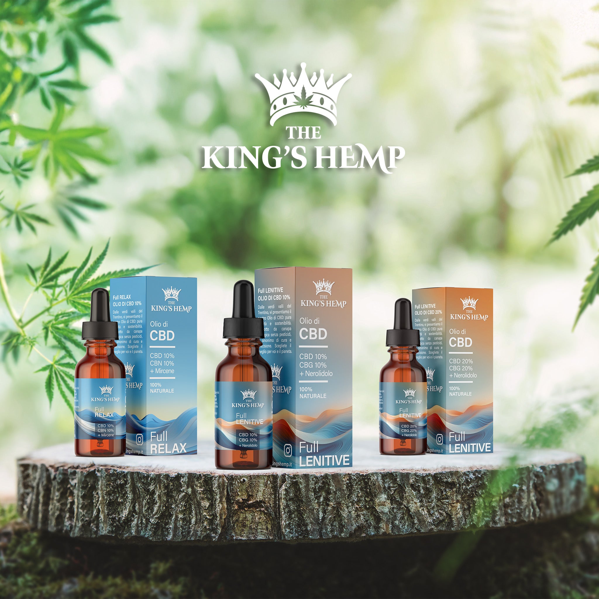 Olio di CBD FullLENITIVE 10%